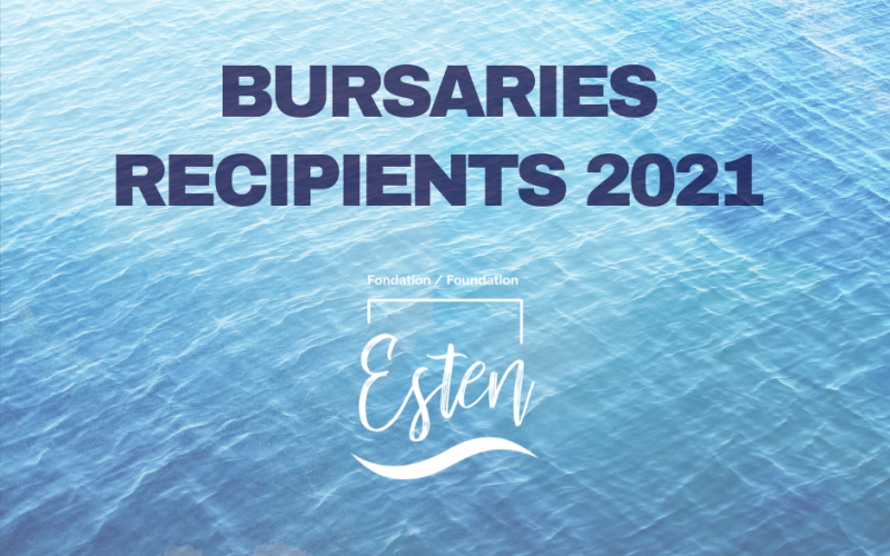 Press Release – 2021 ESTEN Foundation Bursaries Recipients Announcement
